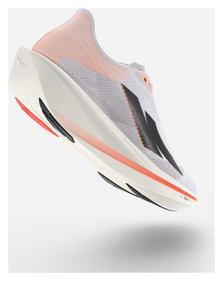 Zapatillas de running Kiprun Kipstorm Interval blancas y naranjas para hombre