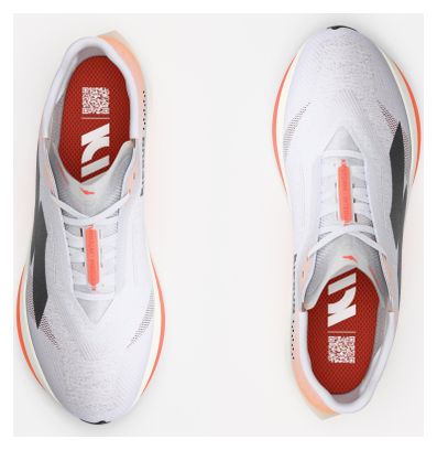 Zapatillas de running Kiprun Kipstorm Interval blancas y naranjas para hombre