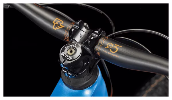 Cube Stereo One77 C:68X SLX 29 Full Suspension MTB Shimano Deore XT 12S 29'' Actionteam Blau Grau