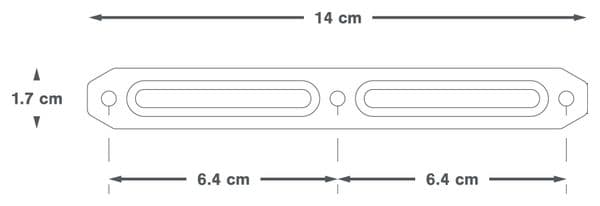 Apidura Flessenkooi Adapter Zwart