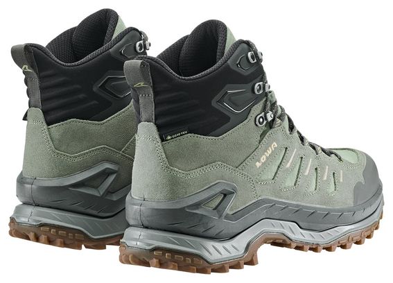 Lowa Innovo Gore-Tex Mid Hiking Boots, Green, Men's