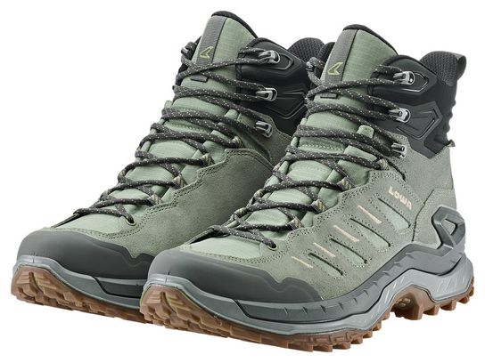 Lowa Innovo Gore-Tex Mid Hiking Boots, Green, Men's