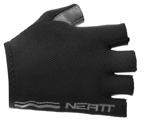 Paar Neatt Race Korte Handschoenen Zwart