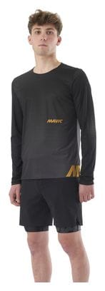 Mavic Crosstrail Langarm Trikot Schwarz