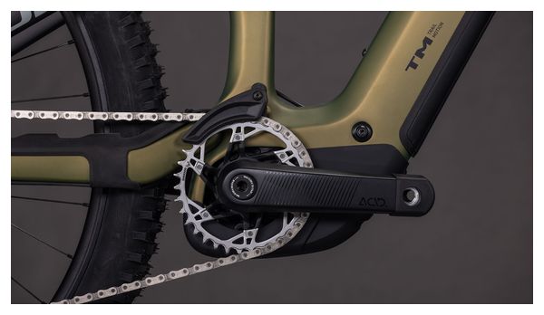 Cube Stereo Hybrid One44 HPC TM 800 Electric Full Suspension MTB Sram GX Eagle AXS 12S 800 Wh 29'' Reed Green Matrix 2026