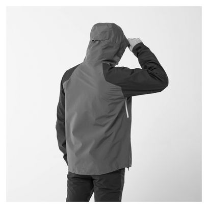 Millet K Hybrid Gtx Waterproof Jacket Gray / BLACK Men
