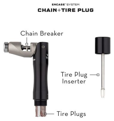 Wolf Tooth EnCase System Bar Kit Una herramienta múltiple integrada (16 funciones) Negro