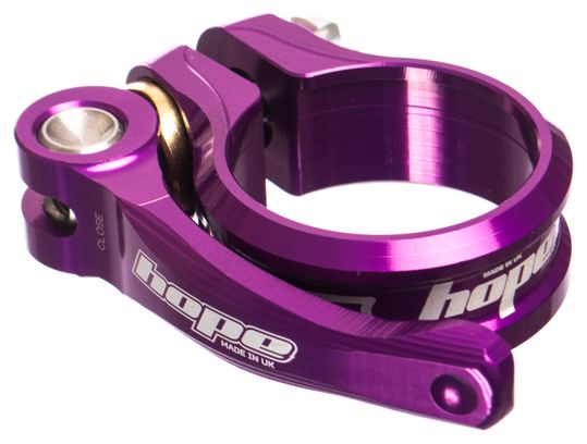 Hope Seat Clamp Quick Release- Purple
