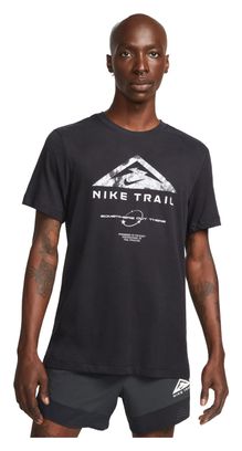 Nike Dri-Fit Trail T-Shirt Schwarz
