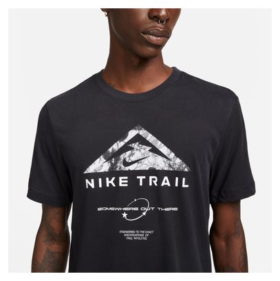 Nike Dri-Fit Trail T-Shirt Schwarz