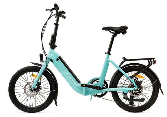 Velo electrique bleu ciel sale