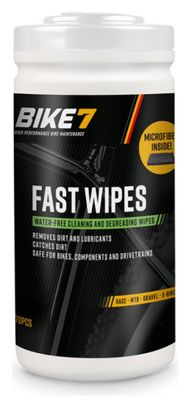 Bike 7 Fast Wipes 70pcs