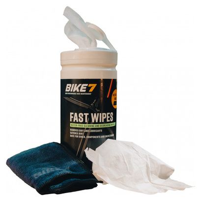 Bike 7 Fast Wipes 70pcs