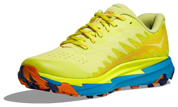 Hoka Torrent 3 Trail Running Schuhe Gelb Blau