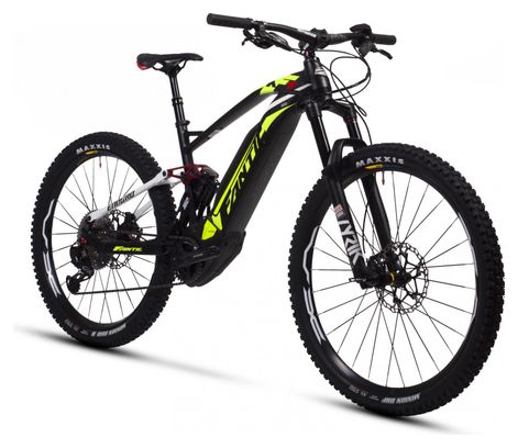 VTT Electrique Tout-Supendu Fantic XF1 160 Carbon Sram GX Eagle 12v 630Wh Noir / Jaune 2020