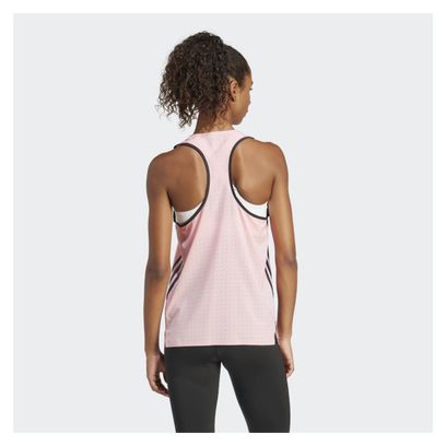 adidas Performance adizero Promo Tank Top Donna Rosa