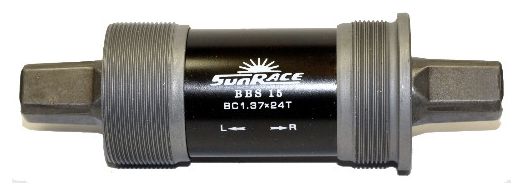 BOITIER PEDALIER 127 BSA 34,8 Boite 68mm SUNRACE.