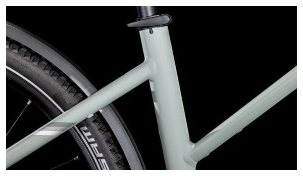 VTC Électrique Cube Nuride Hybrid Performance 625 Allroad Trapeze Shimano Cues 9V 625 Wh 29'' Gris Vert Swamp 2025