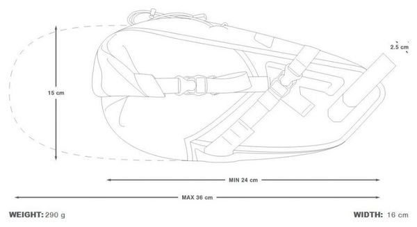 Apidura BackCountry Saddle Pack 6L
