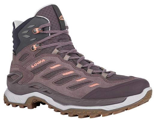 Zapatos de senderismo Lowa Innovo Gore-Tex Mid Burdeos/Rosa Mujer