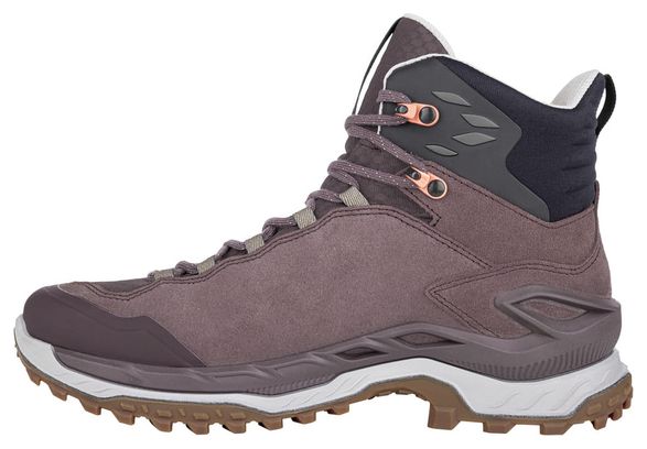Zapatos de senderismo Lowa Innovo Gore-Tex Mid Burdeos/Rosa Mujer