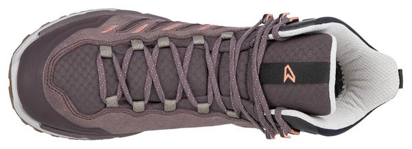 Zapatos de senderismo Lowa Innovo Gore-Tex Mid Burdeos/Rosa Mujer
