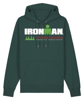 Felpa con cappuccio Ironman Vitoria Green