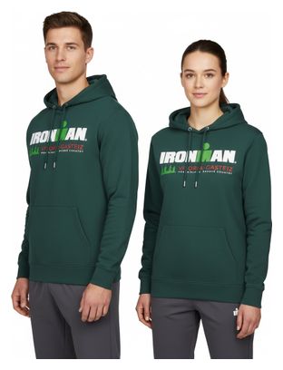 Felpa con cappuccio Ironman Vitoria Green