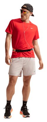 Maglia a maniche corte Nike Miler rossa da uomo