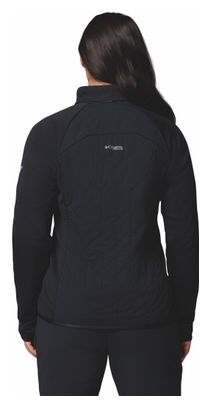 Columbia Arctic Crest Hybride Vrouwen Fleece Jas Zwart