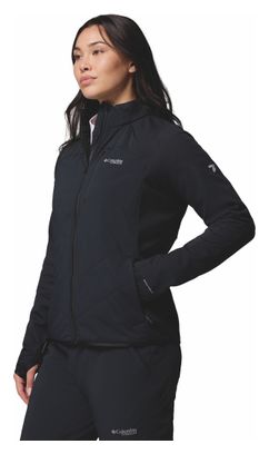 Columbia Arctic Crest Hybride Vrouwen Fleece Jas Zwart