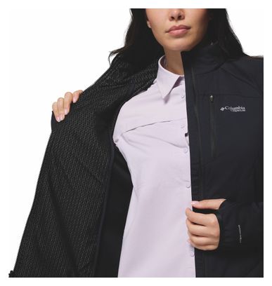 Columbia Arctic Crest Hybride Vrouwen Fleece Jas Zwart