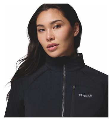 Columbia Arctic Crest Hybride Vrouwen Fleece Jas Zwart