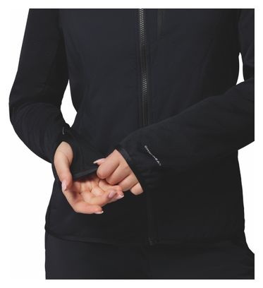 Columbia Arctic Crest Hybride Vrouwen Fleece Jas Zwart