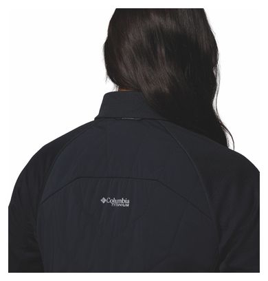 Columbia Arctic Crest Hybride Vrouwen Fleece Jas Zwart