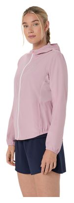 Giacca antivento Asics Core rosa da donna