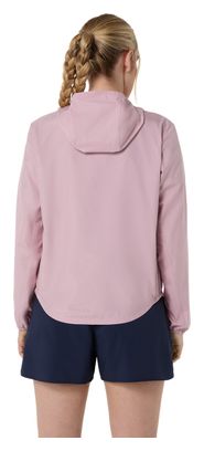 Giacca antivento Asics Core rosa da donna