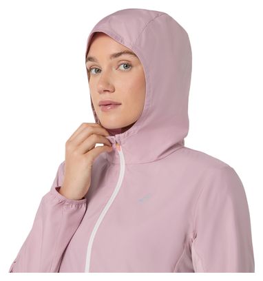 Giacca antivento Asics Core rosa da donna