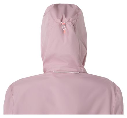 Giacca antivento Asics Core rosa da donna