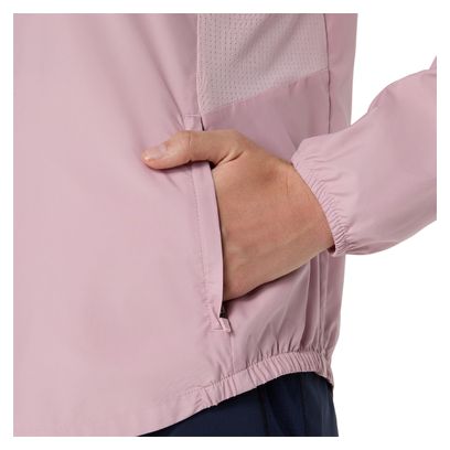 Giacca antivento Asics Core rosa da donna