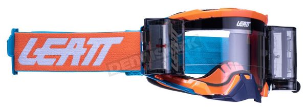 Leatt Velocity 5.5 Roll-Off Maske Neon Orange / Transparenter Bildschirm 83%