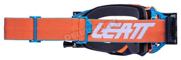 Leatt Velocity 5.5 Roll-Off Maske Neon Orange / Transparenter Bildschirm 83%