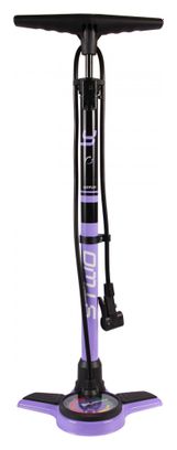 Ytwo Easyflow Analog Foot Pump (9 bar) Purple/Black