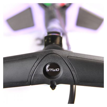 Ytwo Easyflow Analog Foot Pump (9 bar) Purple/Black
