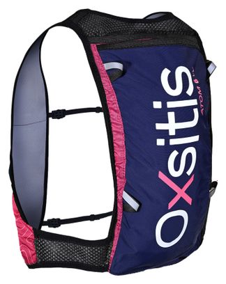 Bolsa de hidratación para mujer Oxsitis Atom 6 Ultra Blue Pink