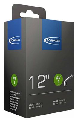 CHAMBRE AIR TRADI/POUSSETTE 12x1,75/2,10 VS VÁLVULA SCHWALBE AV1 - 4026495890588