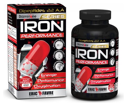 Compléments Eric Favre Iron Performance 120 gélules