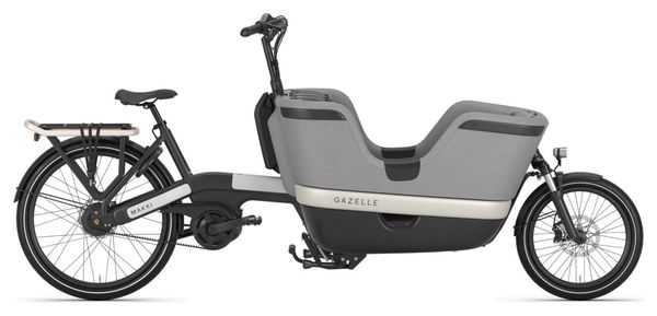 Gazelle Makki Load Bicicletta elettrica da carico HMB Enviolo 400 Wh 20/26'' Nero 2023