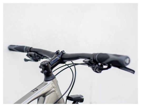 VTC Femme Trek Dual Sport Equipado Shimano Acera / Altus 8V Metálico Gunmetal