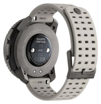 Suunto Vertical Titanium Solar GPS Horloge Zand